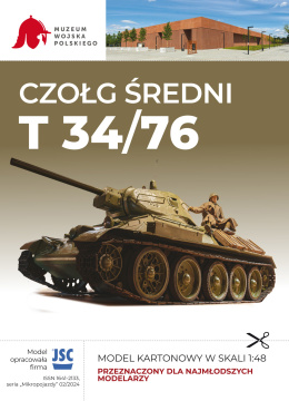 Model kartonowy: Czołg T-34